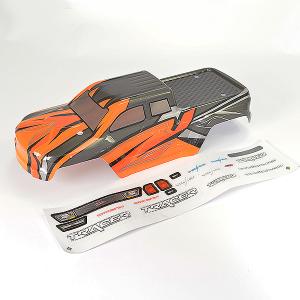 FTX TRACER MONSTER TRUCK BODY & DECAL - ORANGE FTX9739