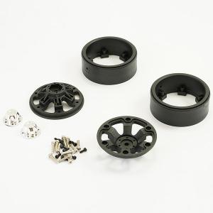 FTX TEXAN 1/10 6-SPOKE BLACK BEADLOCK WHEEL (PR) FTX9874BK