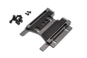 HPI Racing  Hd Heatsink Motor Plate 10mm (7075S/Gray) 102359