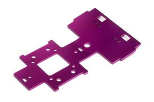 GEAR BOX UNDER PLATE 2.5mm (PURPLE)