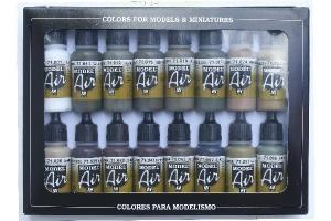 Model air set, German/Allied WWII set 16x17ml