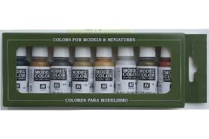 Model Color, Metallic Colors (8x17ml)