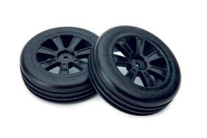 VTEC Groove 2WD pre-glued tyre front - 1/10 Buggy J-Compound