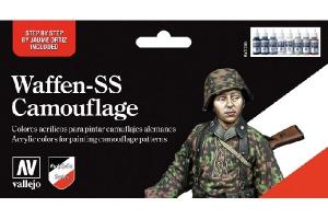 Waffen-SS Camouflage Set, 8 color set