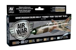 SOVIET/RUSSIAN COLORS MIG-21  8X17ml