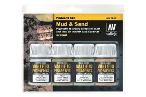 MUD & SAND PIGMENT 4X35ML SET