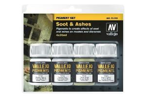 Soot & Ashes Pigment 4X35ml Set