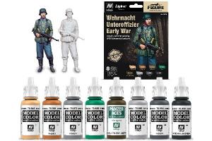 Model color set: Wehrmacht Early War (8x17ml) + Alpine figure