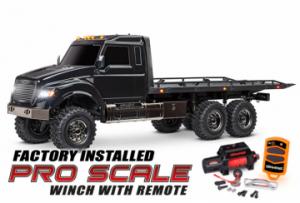 TRX-6 Ultimate RC Hauler 6x6 TQi Black with winch