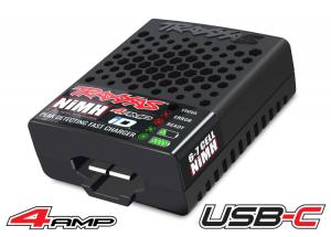 Traxxas 4-AMP 6-7CELL NiMH Charger USB-C TRX2982EU
