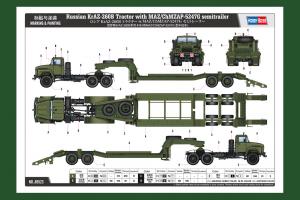 1:35 KrAZ-260B Tractor with trailer