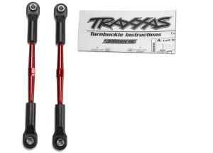 Traxxas Turnbuckle Toe Link Complete 96mm Aluminium Red (2) TRX2336X