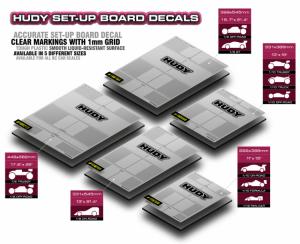 Decal for Set-Up Board (1/10 Off-Road) 331x386mm