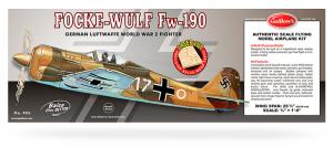 Focke - Wulf Fw - 190 model kit - Laser Cut