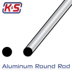 Aluminium rod 2.4x305mm (10pcs)