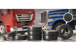 1/24 Truck Rubber Tyres (8x)