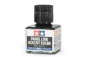 Panel Line Accent Color Black