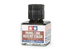 Panel Line Accent Color Brown
