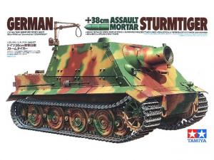 Tamiya 1/35 Sturmtiger Assault Tank 38cm Mortar pienoismalli