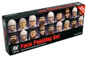 Model Color Face Painting Set