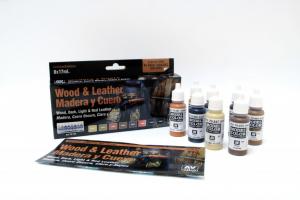 Wood & Leather set