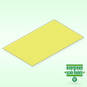 Yellow Transparent Sheet 0.25x150x300 mm (2 pcs)