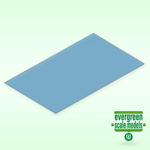 Blue Transparent Sheet 0.25x150x300 mm