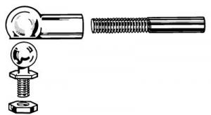 1/16" Threaded Ball Link