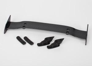 Traxxas Wing (exocarbon)/ wing mounts (2)/ washers (2) TRX6414G