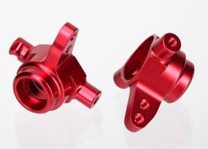 Traxxas Steering Blocks Alu Red L+R (2) TRX6837R