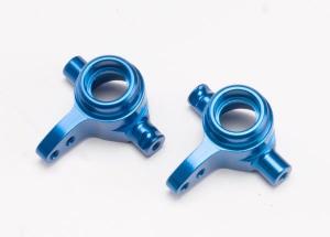 Traxxas Steering Blocks Alu Blue L+R (2) TRX6837X