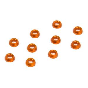 Conical Shim 3x6x2mm Orange (10)