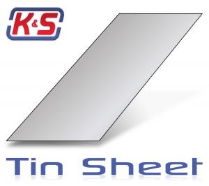 Tin sheet metal 0.13 4x10" (6pcs)