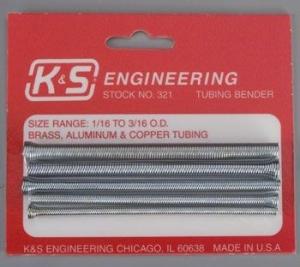 Tube bending set K&S