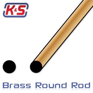 1Meter Round Brass Rod .5mm dia (5pcs)