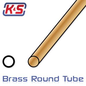 Brass Tube 3.2x305mm (1/8'') (.014'') (1pcs)