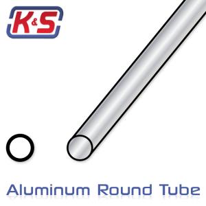 Alu tube 9.5x305mm (3/8) 6061-T6 1pcs