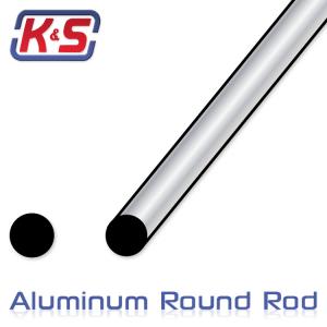 Aluminium Rod 1.6x305mm (1/16) (3pcs)