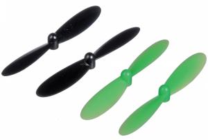 Propeller kit X4 Black - Green