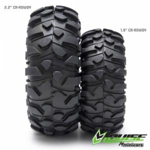 Tire & Wheel CR-ROWDY 2,2" Black (2)