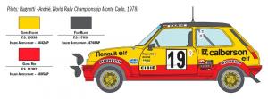 Italeri 1/24 Renault R5 Alpine Rally