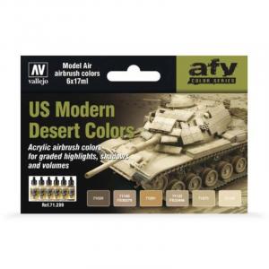 Us Modern Desert Colors 6X17ml