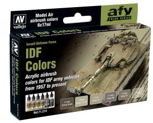 Model air set, IDF COLORS 6X17ML