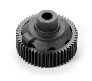 Xray  Gear Differential Case with 53T Pulley Graphite 324953-G
