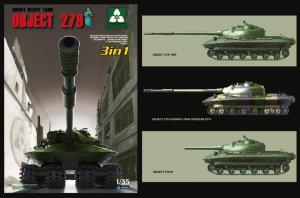 1:35 Soviet Heavy Tank Object 279  3 in 1