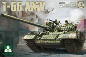 1:35 Russian Medium Tank T-55AMV