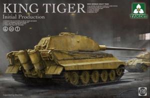 1:35 German King Tiger initial production 4 in 1
