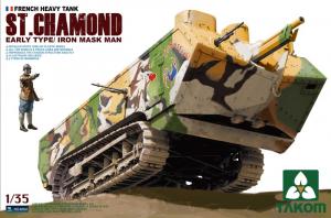 1:35 French Heavy Tank St.Chamond Early Type