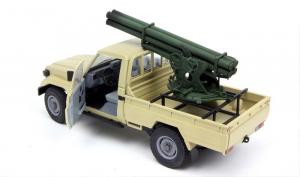 1:35 Pickup Mounted Quad Rocket Launcher (RESIN)