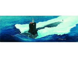 1:144 USS SSN-21 Seawolf Submarine
